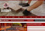 design squarespace masonry website stonework brick paver contractor website